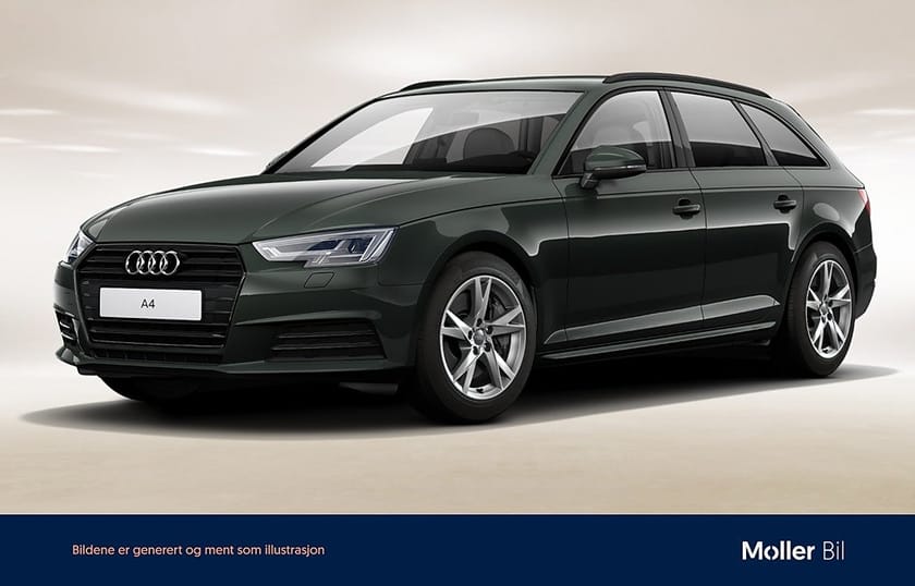 Bild 1 av Audi A4 Avant 2.0 TDI 190hk, Proline, Drag, Svart optik