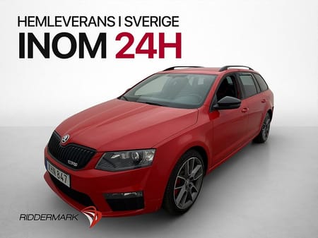 Škoda Octavia Kombi RS Skoda 2.0 TDI 184hk Värmare Drag Sensorer