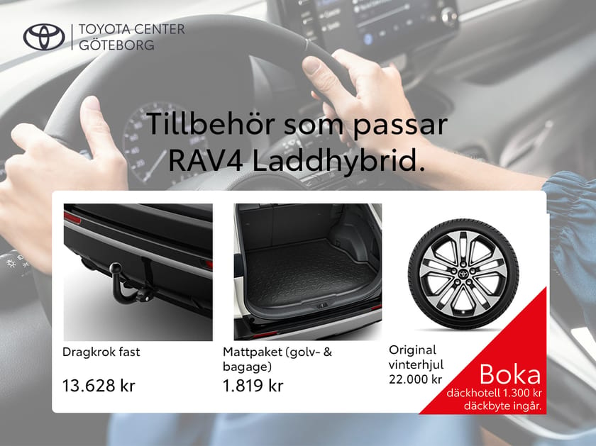 Bild 2 av Toyota RAV4 Laddhybrid 2,5 AWD-I STYLE DRAGKROK