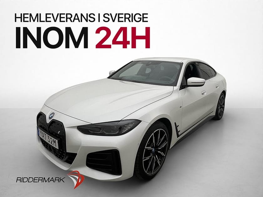 Bild 3 av BMW i4 eDrive40 Gran Coupé 340hk M Sport Pro Värm Drag 360°