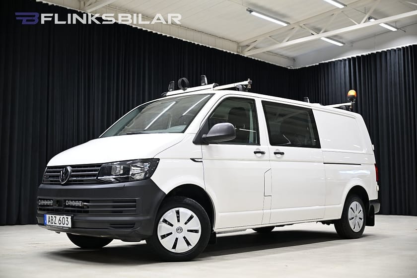 Bild 1 av Volkswagen Transporter Kombi 4Motion 150HK Dubbelhytt|5-Sits|Inredd|EnÄgare|SeUtr!!