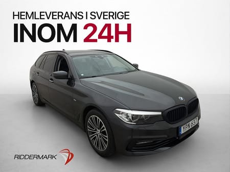 BMW 520d Touring 190hk Sport Navi Kamera Drag Rattvärme SV-Såld