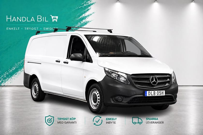 Bild 3 av Mercedes-Benz Vito 110 CDI 2.8t L2 D-värm B-kam Moms Dragkrok