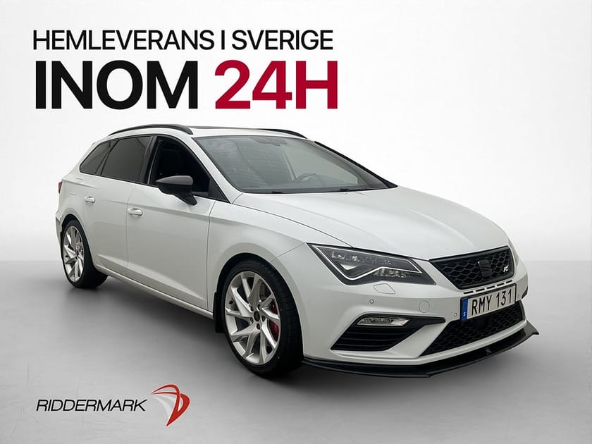 Bild 3 av SEAT León Cupra ST TSI 4Drive 300hk Panorama Kamera Carplay