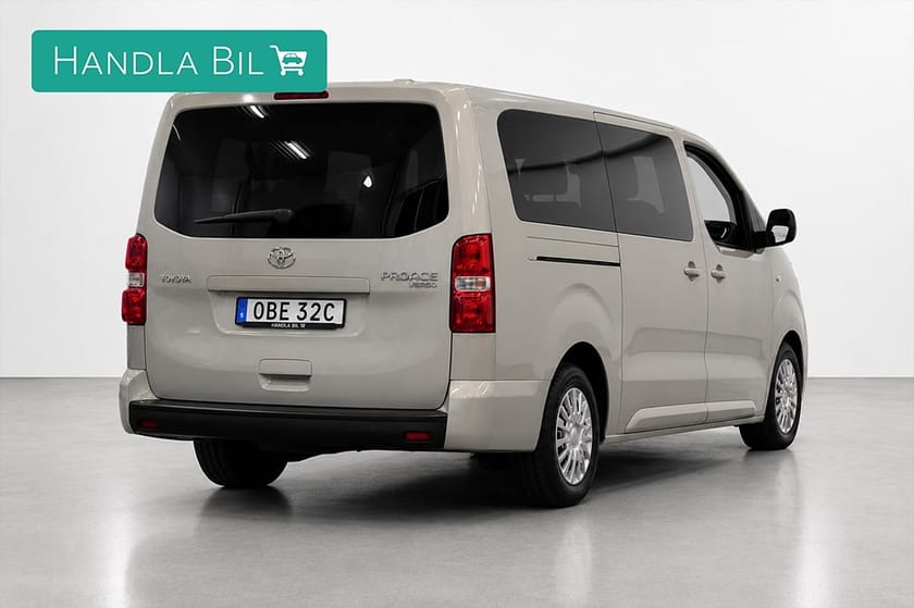 Bild 4 av Toyota Proace Verso 2.0 Aut Shuttle Long 9-sits Moms AdaptivF M-värm HUD