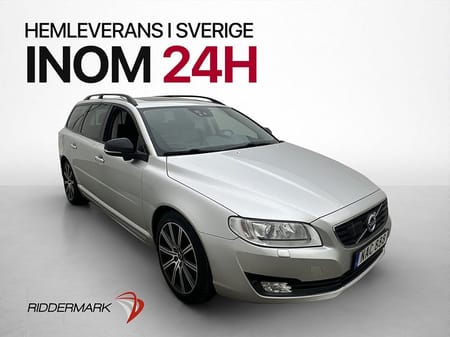 Volvo V70 D4 Dynamic Edition Taklucka VOC Värm Skinn Drag