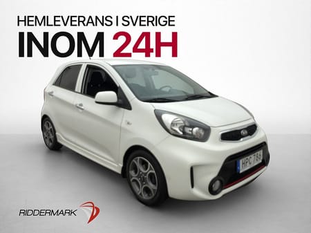 Kia Picanto 1.0 MPI 67hk B-Kamera Navi Bluetooth Farthållare