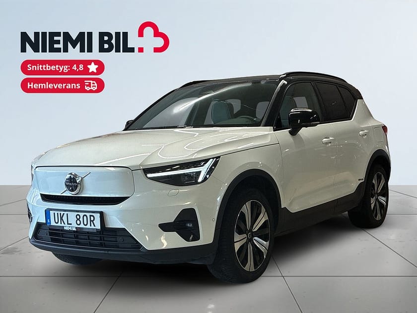 Bild 1 av Volvo XC40 Recharge Twin Ultimate MOMS Drag 360° H/K-ljud Pano S&V