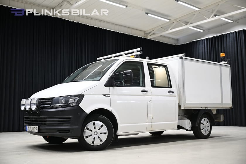 Bild 1 av Volkswagen Transporter Chassi Dubbelhytt 4Motion 150HK Dubbelhytt|Kåpa|Inredd|NyKamrem|Leasbar