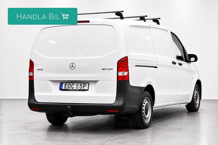 Bild 4 av Mercedes-Benz Vito 110 CDI 2.8t L2 D-värm B-kam Navi Moms Dragkrok