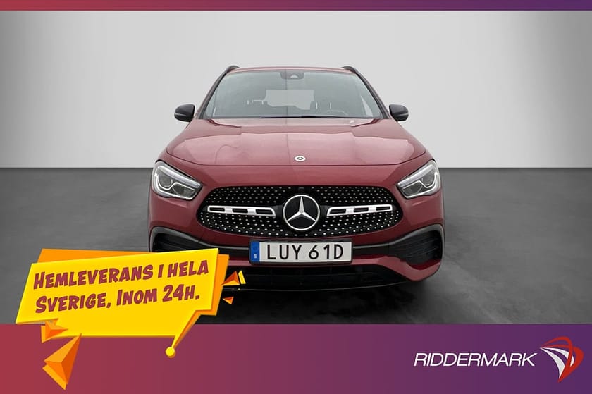 Bild 2 av Mercedes-Benz GLA 200 AMG Wides Kamera Halvskinn Navi Drag