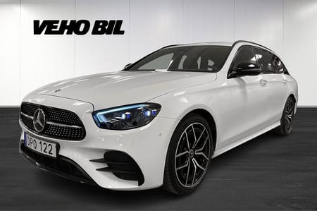 Mercedes-Benz E 220 T d AMG Nightpack Värmare Drag 360 Kamera