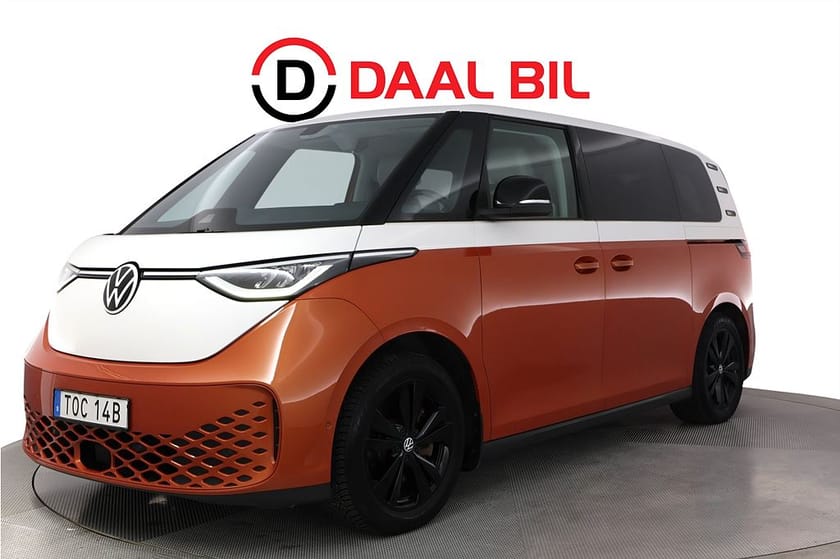 Bild 1 av Volkswagen ID. Buzz 82 kWh 204HK KOMFORT P-VÄRM DRAG B-KAM NFC MASSAGE