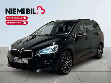 BMW 220i Gran Tourer 7-sits Sport line Drag MoK Kamera HuD SoV