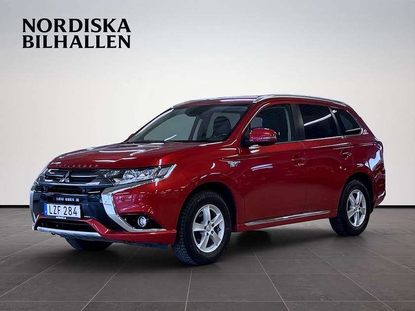 Bild 3 av Mitsubishi Outlander PHEV CVT Business Nybes Nyservad Drag Värmare 360-kam