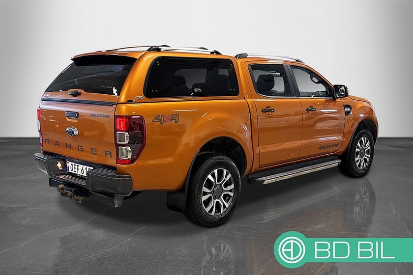 Bild 4 av Ford Ranger Dubbelhytt WILDTRAK 200HK SE SKICK KÅPA SLÄDE ROSTSKYDDSBEHANDLAD