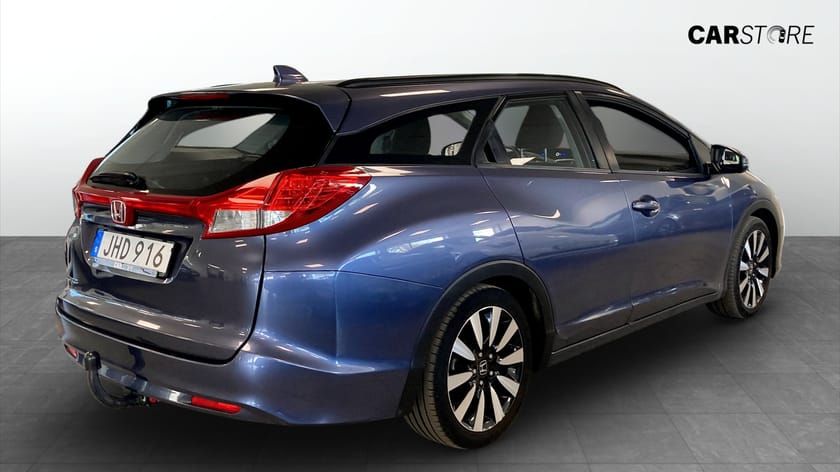Bild 2 av Honda Civic Tourer 1.6 i-DTEC 120HK SPORT DRAG KAMERA