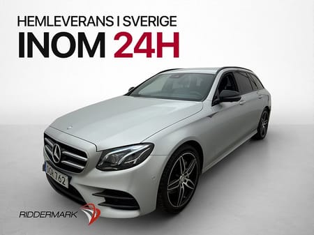 Mercedes-Benz E 200 T 184hk AMG Night Wide Värmare 360° Drag