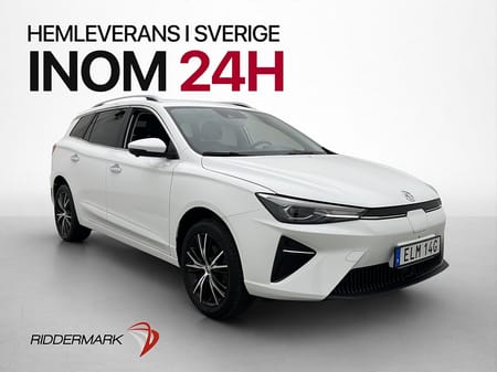 MG 5 Long Range 61.1 kWh 156hk Dragkrok 360 Delskinn CarPlay