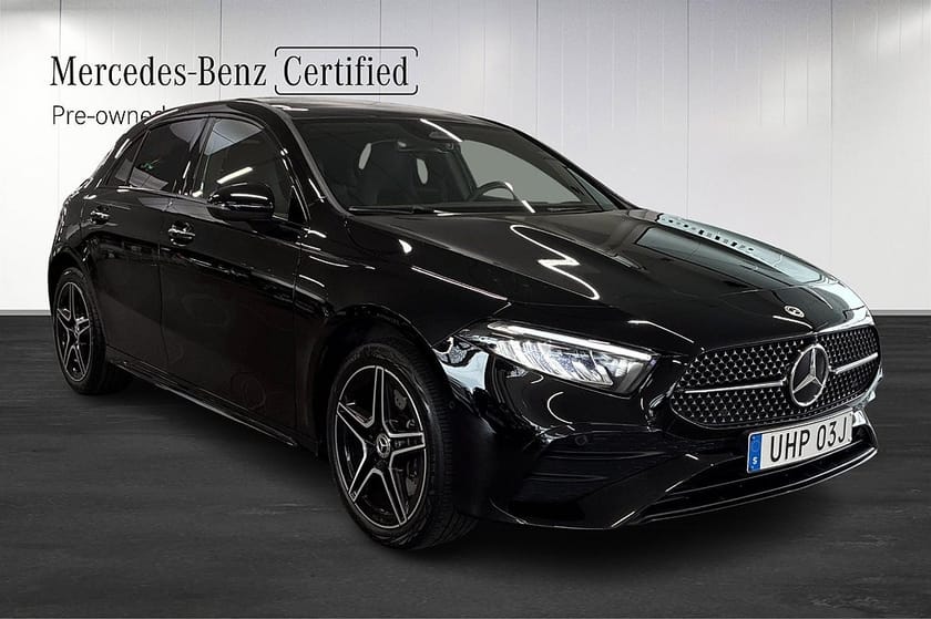 Bild 2 av Mercedes-Benz A 250 e 250e AMG Line Advanced Plus Pano Belysning Night Kamera