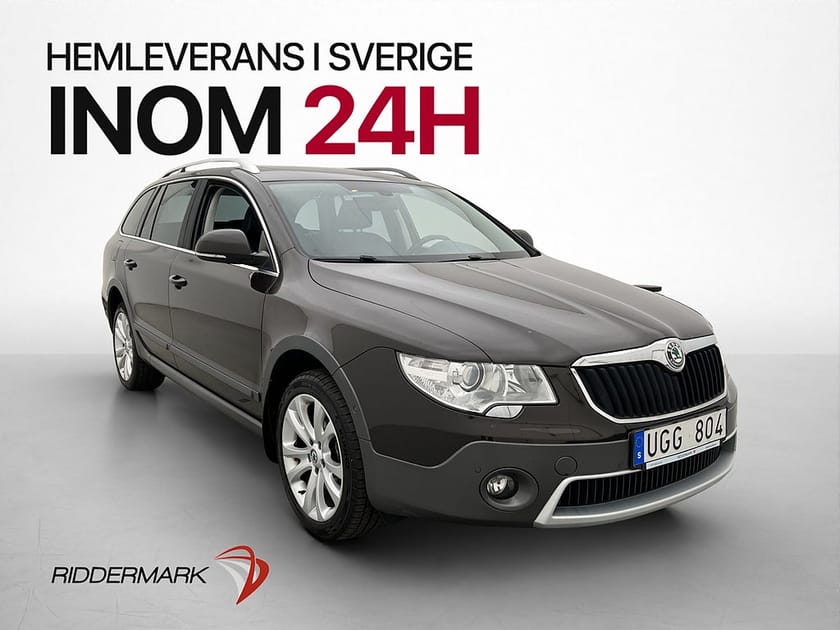 Bild 1 av Škoda Superb Kombi Skoda 2.0 TDI 4x4 Elegance Pano Värm Dragkrok Skinn