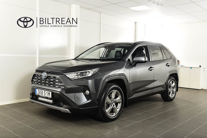 Bild 1 av Toyota RAV4 Hybrid AWD-i 2,5 Elhybrid AWD Executive Premium Drag M&K 360-kamera