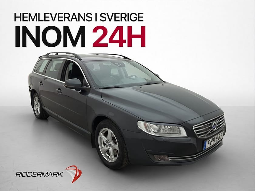 Bild 1 av Volvo V70 D4 181hk Momentum Drag Navi D-värm  VOC  BLIS