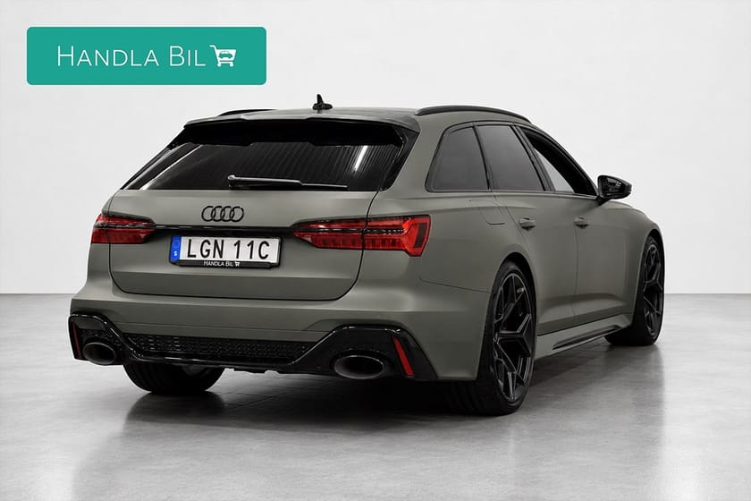 Bild 5 av Audi RS 6 Avant Performance 4.0 V8 Quattro Drag Skinn AdaptivF P-värm B-kam Rattv Pano B&O Moms 630hk