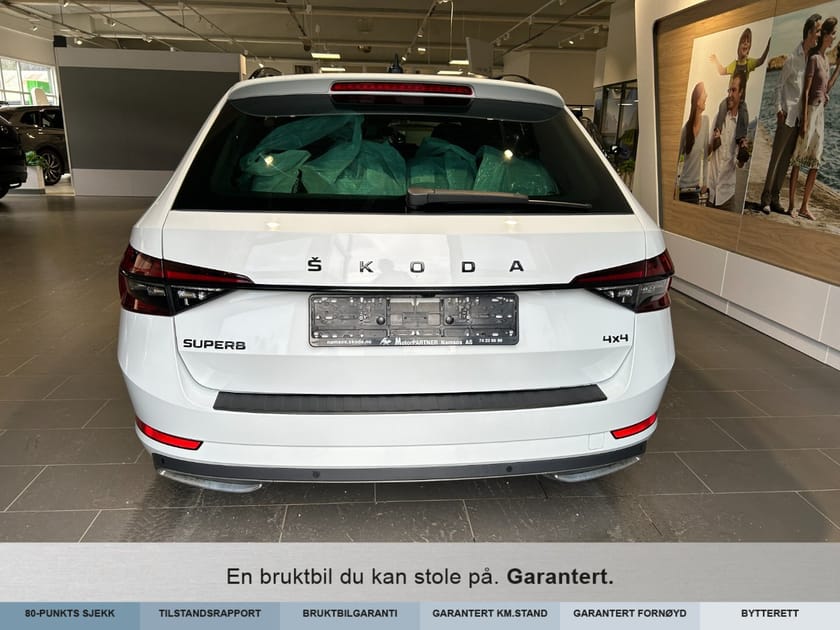 Bilde 5 av Škoda Superb Stasjonsvogn Sup3fl stv sportl d2004x4dsg