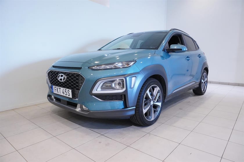 Bild 2 av Hyundai Kona Kona, 1.6 T-GDi DCT 4wd, Premium, Dragkrok, Backkamera, Navi