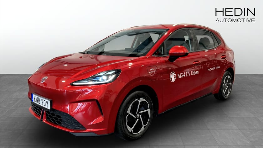 Bild 1 av MG 4 EV Urban COMFORT 43kWh DEMO 0% RÄNTA | PRIVATLEAS FR 3290:-/MÅN
