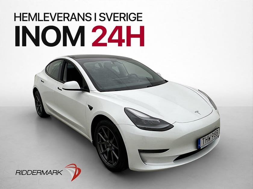 Bild 1 av Tesla Model 3 Long Range AWD En-Brukare Pakeringsklimat