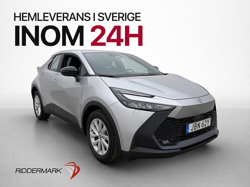 Bild 1 av Toyota C-HR Hybrid 140hk Kamera Rattvärme Dragkrok