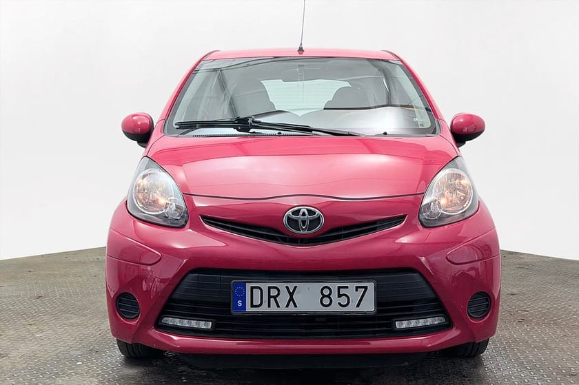Bild 2 av Toyota Aygo 5-dörrar 1.0 Eco Sätesvärme Bluetooth Fullservad@Toyota