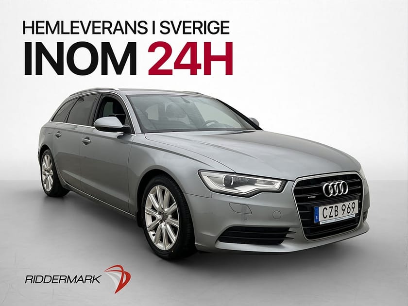 Bild 1 av Audi A6 Avant 3.0 TDI Quattro 204hk Dragkrok Sensorer 0,58L/mil
