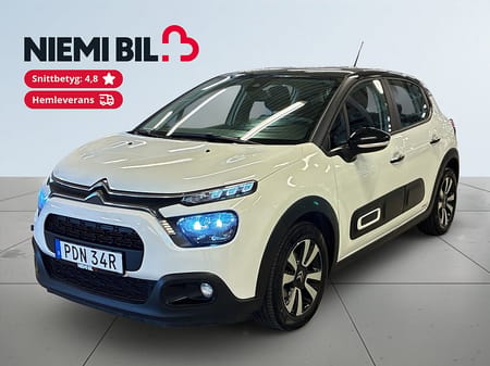 Citroën C3 1.2 PureTech Motorvärmare/SoV-Däck/LågSkatt