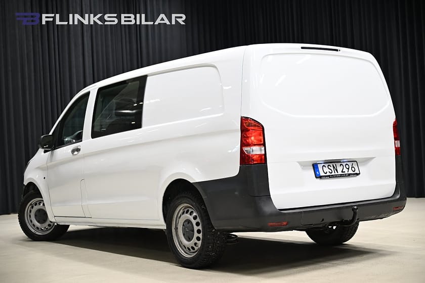 Bild 4 av Mercedes-Benz Vito Mixto 114 CDI 4MATIC 3.2t 136HK Lång|Automat|Drag|Värmare