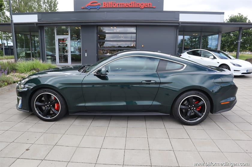 Bild 1 av Ford Mustang BULLITT Bullit 5.0 V8 Ti-VCT 460hk Steve McQueen Edition Svensksåld