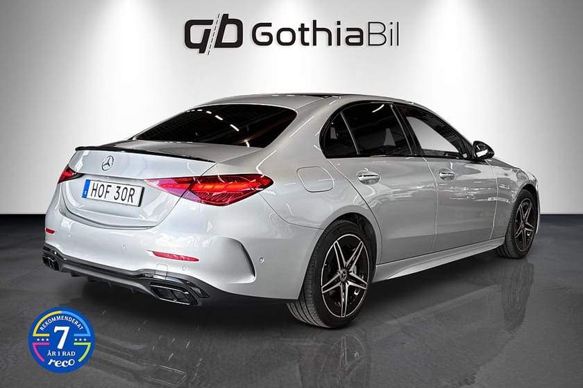 Bild 5 av Mercedes-Benz C 300 e 9G-Tronic AMG Line Projector Pano LED Navi Drag