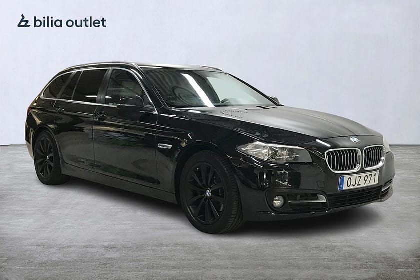 Bild 4 av BMW 520d Touring Steptronic Sport 190hk Rattvärm Läder P-sensor