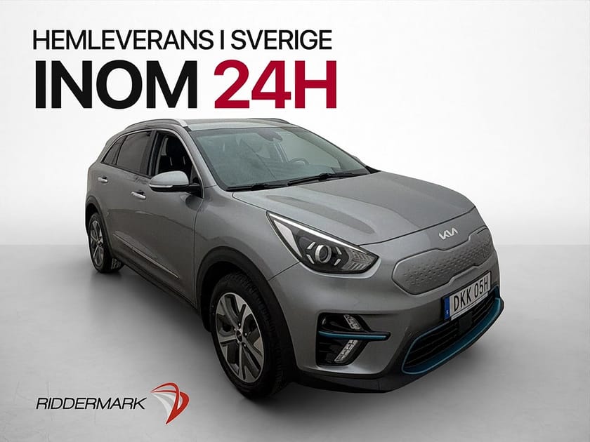 Bild 1 av Kia e-Niro 64 kWh Advance Kamera CarPlay Rattvärme Halvskinn