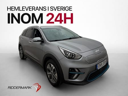 Kia e-Niro 64 kWh Advance Kamera CarPlay Rattvärme Halvskinn