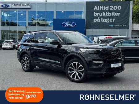 Ford Explorer Plug-In Hybrid ST-Line V6 PHEV 7-s | Krok | Massasje | Pano | Lav KM