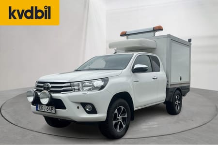 Toyota Hilux Extra Cab 2.4 D 4WD 150hk Verkstadsinredning