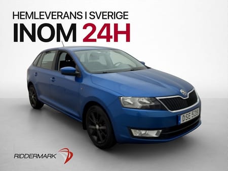 Škoda Rapid Spaceback Skoda 1.2 TSI 105hk Plus Sensorer Låg-Skatt