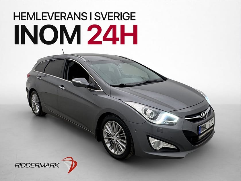 Bild 1 av Hyundai i40cw cw 136hk Business Pano Infinity Navi Skinn Drag