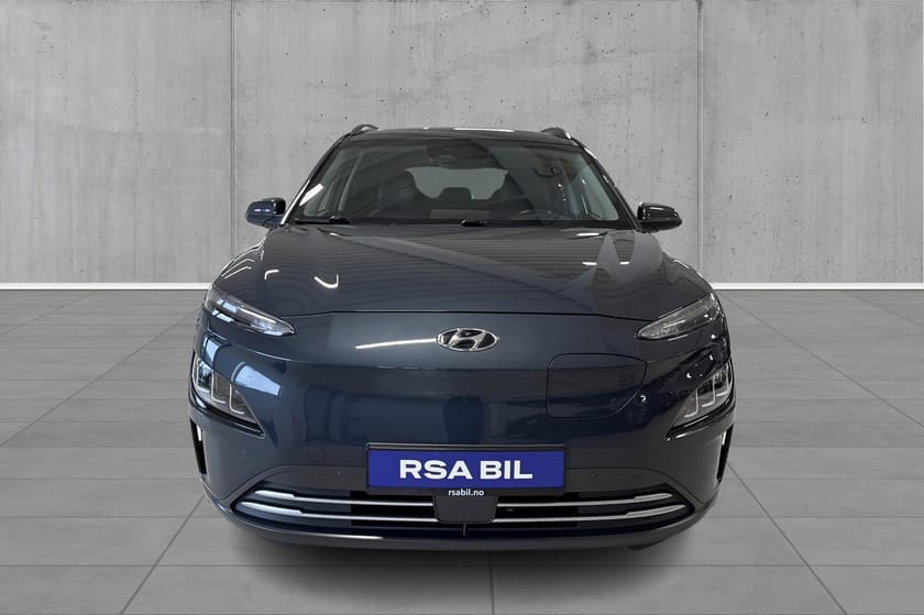 Bilde 2 av Hyundai Kona Electric 64 kWh 64kWh 484km WLTP, Premium, Soltak, Skinn