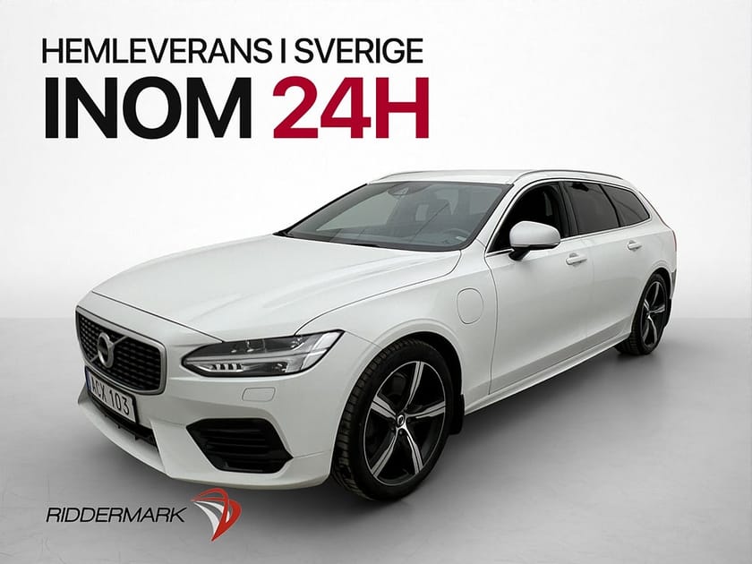 Bild 3 av Volvo V90 Recharge T8 AWD R-Design Nav Kamera Drag Värmare