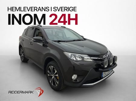 Toyota RAV4 2.0 Dual AWD Active M-Värm Kamera Drag Skinn