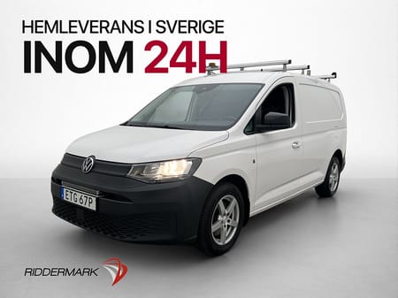 Volkswagen Caddy Cargo Maxi Värm Drag Kamera CARPLAY Moms